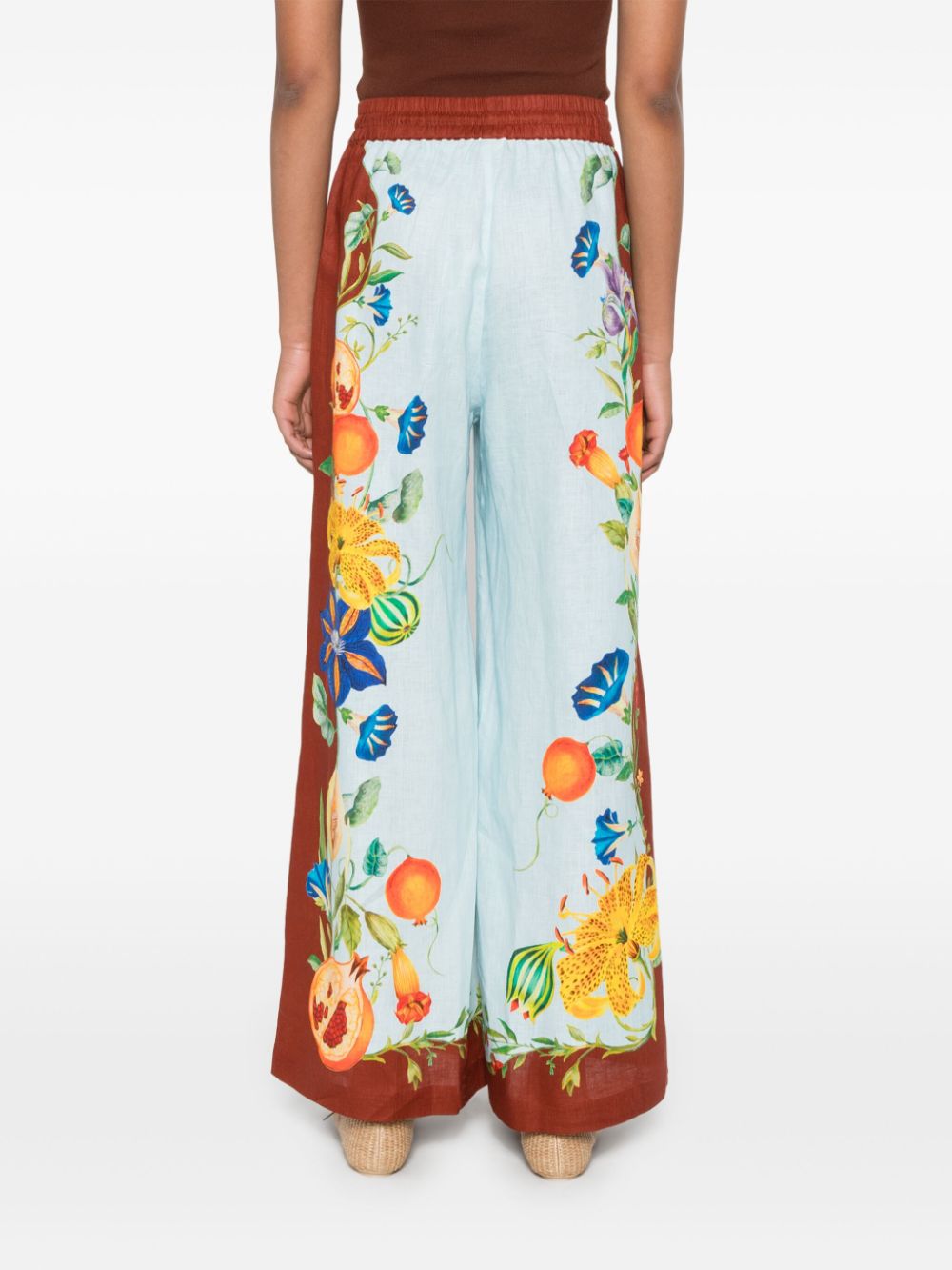 Pantaloni Dahlia con stampa grafica multciolore Alemais - donna 