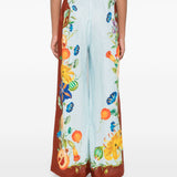 Pantaloni Dahlia con stampa grafica multciolore Alemais - donna 