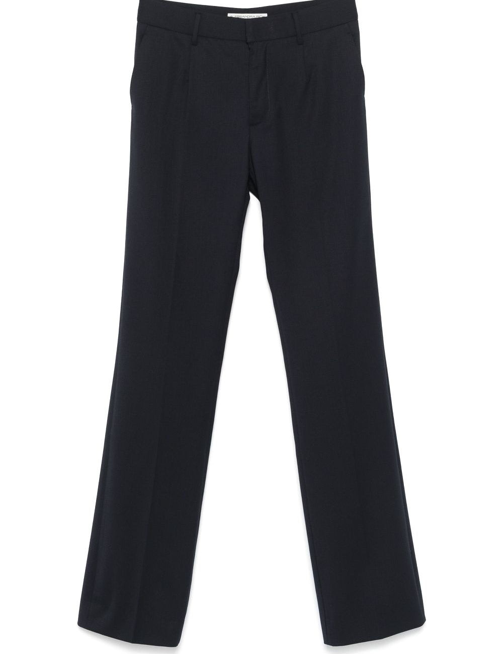 Pantaloni a gamba dritta in blu Alessandra rich - donna 