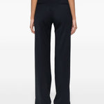 Pantaloni a gamba dritta in blu Alessandra rich - donna 