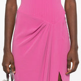 Abito mini con corsetto in rosa Alex perry - donna 