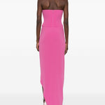Abito mini con corsetto in rosa Alex perry - donna 