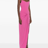 Abito mini con corsetto in rosa Alex perry - donna 
