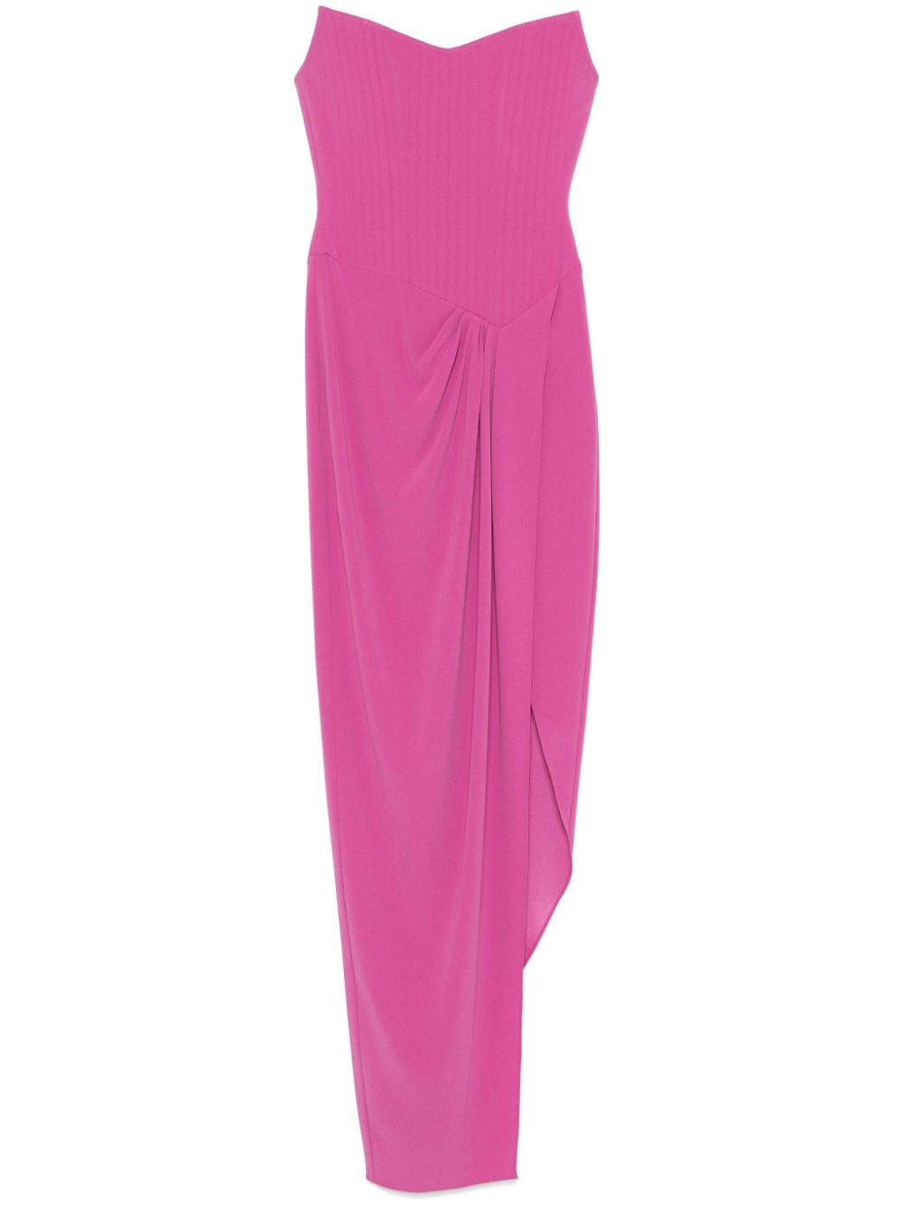 Abito mini con corsetto in rosa Alex perry - donna 