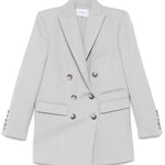Giacca doppiopetto in grigio Alex perry - donna 