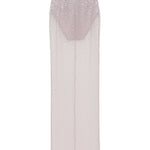 Gonna trasparente con cristalli in grigio Alex perry - donna 