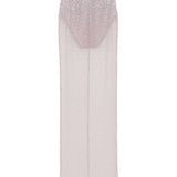 Gonna trasparente con cristalli in grigio Alex perry - donna 