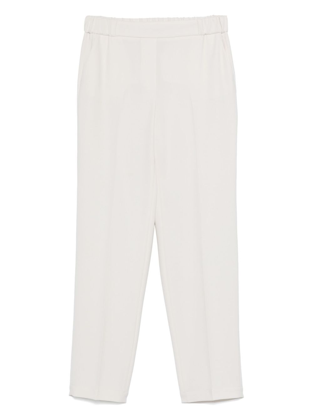 Pantaloni affusolati in bianco 