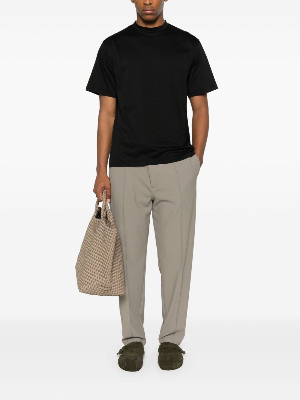 T-shirt in cotone in nero Aya muse - unisex 