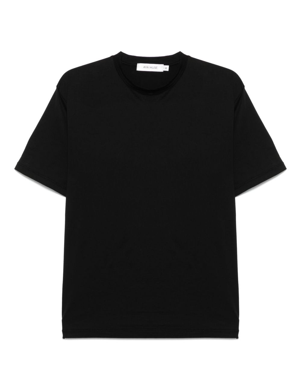 T-shirt in cotone in nero Aya muse - unisex 