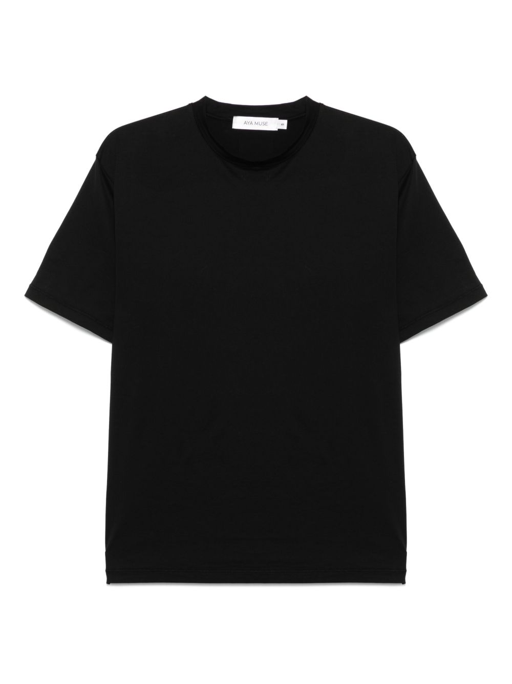 T-shirt in cotone in nero Aya muse - unisex 