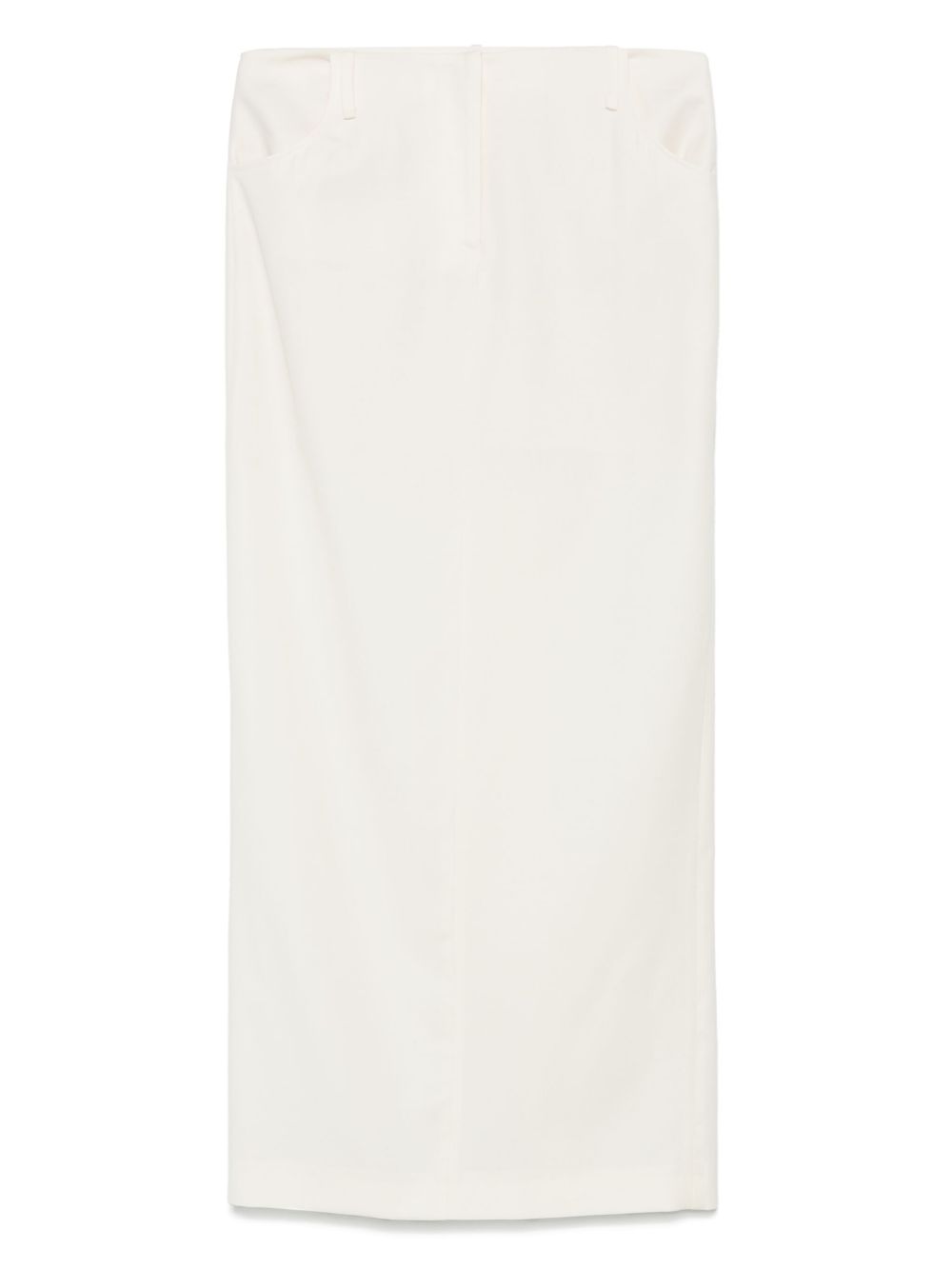 Gonna lunga a tubino in beige Aya Muse - donna 