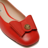 Ballerine B-Bow in rosso Bally - donna 