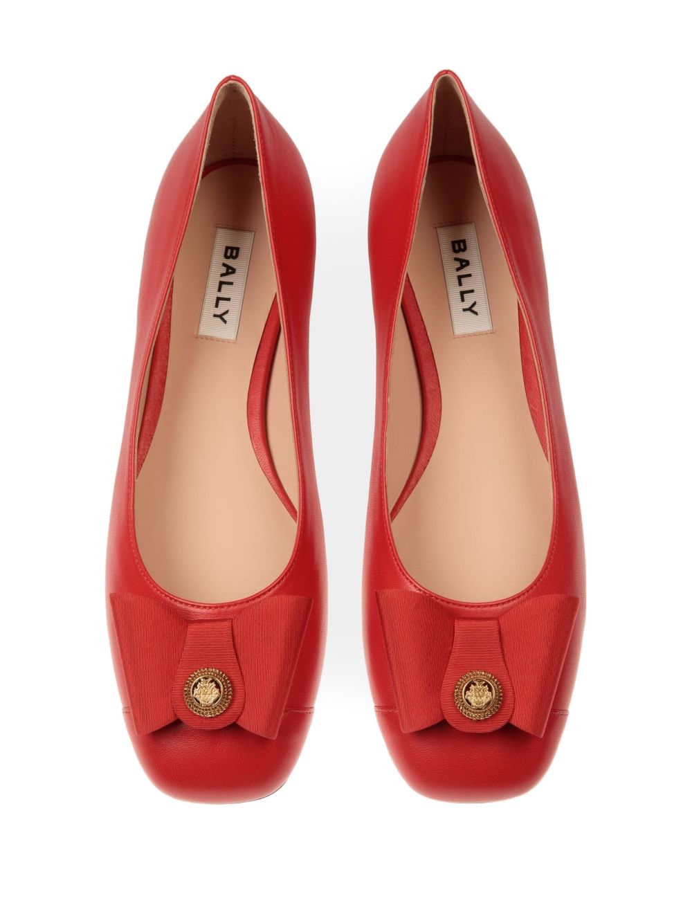 Ballerine B-Bow in rosso Bally - donna 