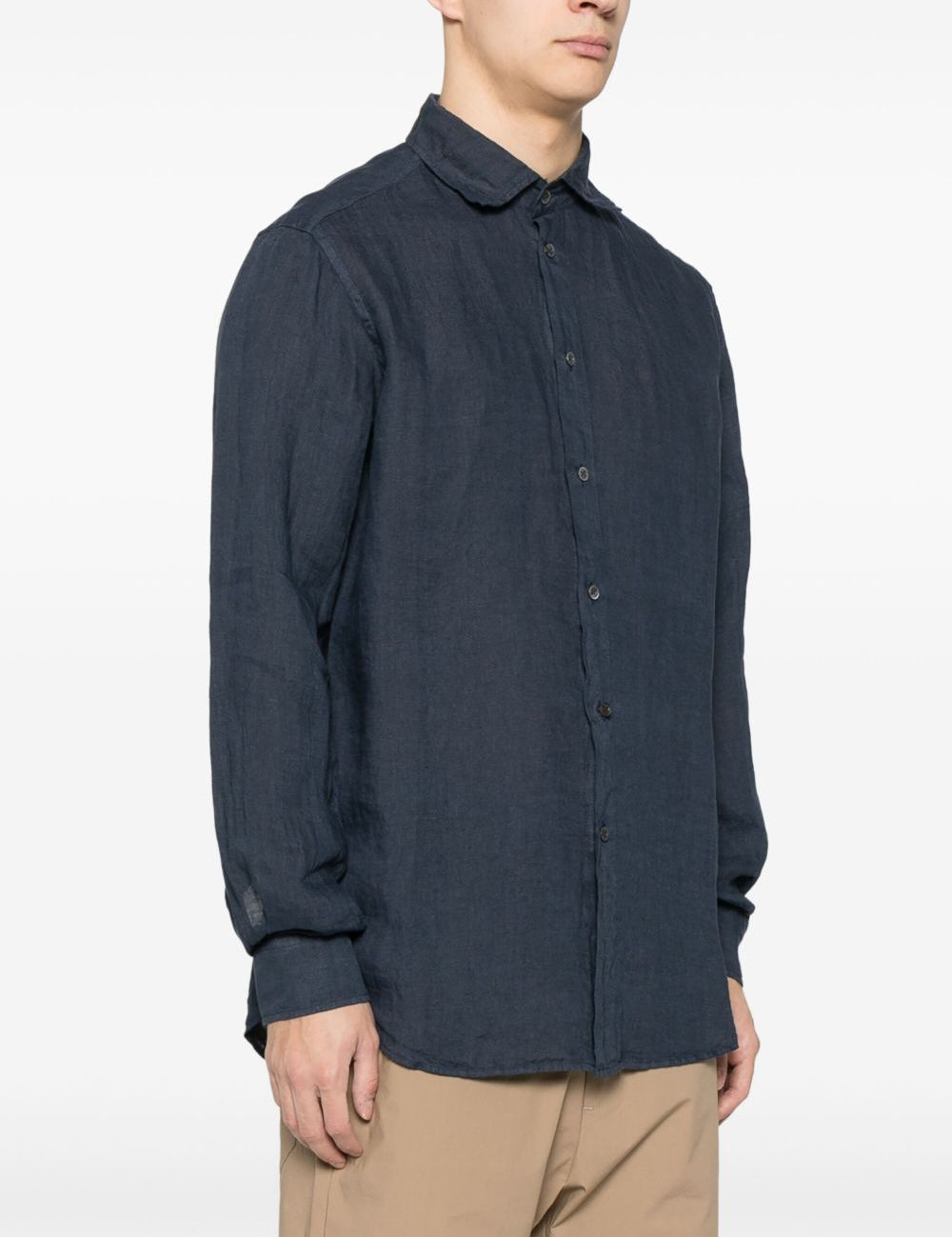 Camicia Surian Telino in blu navy Barena Venezia - uomo 