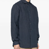 Camicia Surian Telino in blu navy Barena Venezia - uomo 