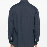Camicia Surian Telino in blu navy Barena Venezia - uomo 