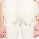 Pantaloni in lino in beige Batakovic - donna 