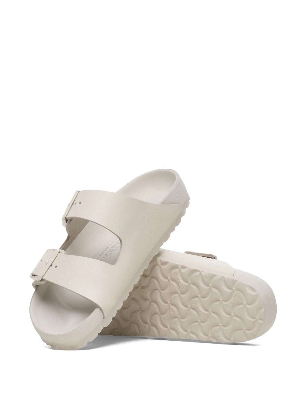 ciabatte arizona in bianco birkenstock - unisex 