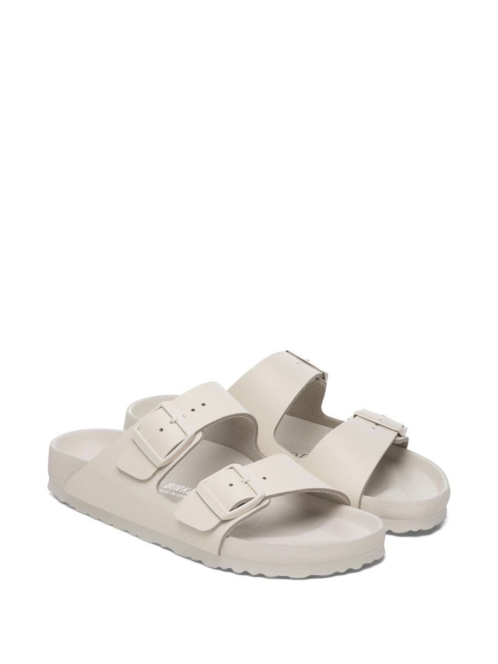 ciabatte arizona in bianco birkenstock - unisex 