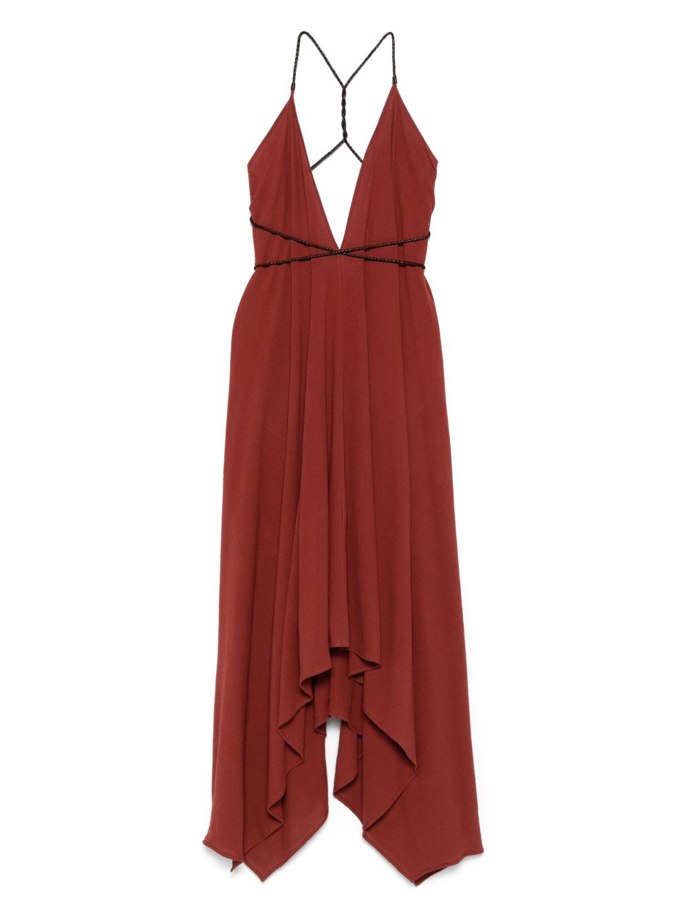 Abito in cotone ytzil in marrone Caravana - donna 