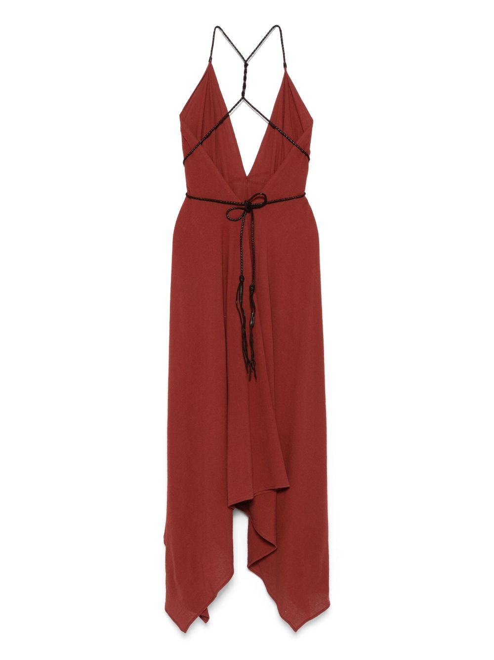 Abito in cotone ytzil in marrone Caravana - donna 