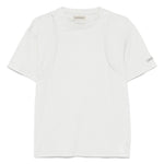 T-shirt con logo in bianco Carrer - uomo 