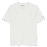 T-shirt con logo in bianco Carrer - uomo 