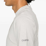 T-shirt con logo in bianco Carrer - uomo 