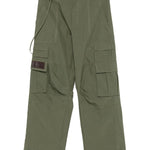 Pantaloni cargo cobalt in verde oliva Carrer - unisex 