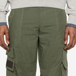 Pantaloni cargo cobalt in verde oliva Carrer - unisex 