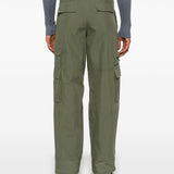 Pantaloni cargo cobalt in verde oliva Carrer - unisex 