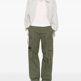 Pantaloni cargo cobalt in verde oliva Carrer - unisex 
