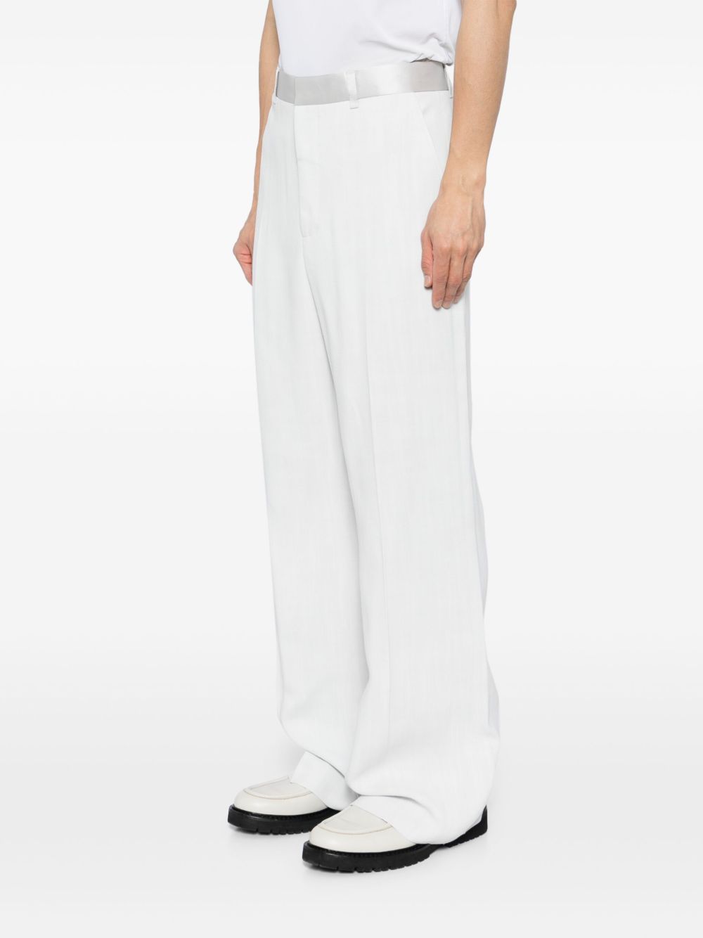Pantaloni sartoriali in grigio Casablanca - uomo 