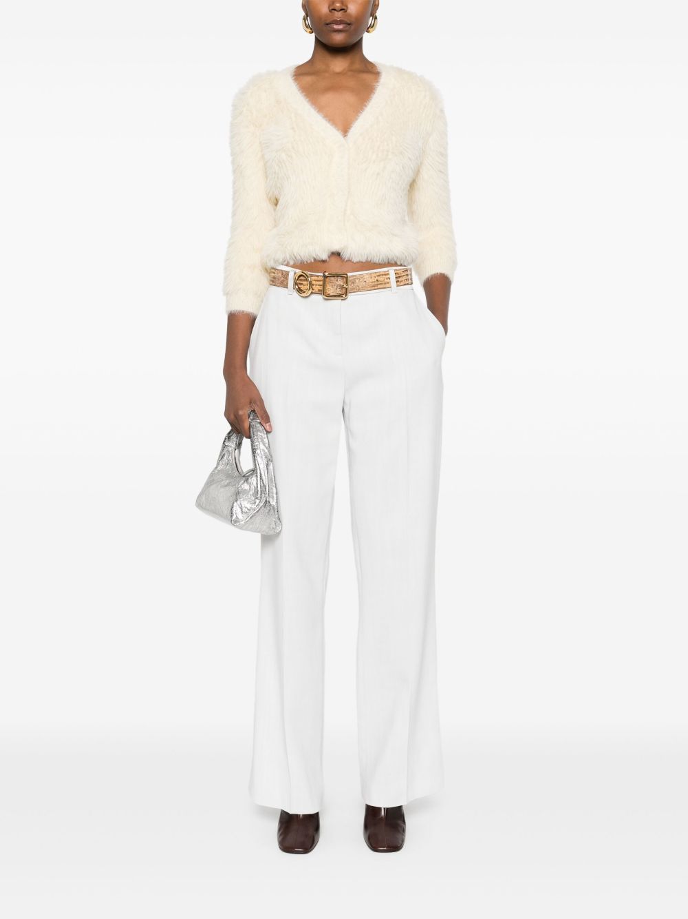 Pantaloni sartoriali in bianco Casablanca - donna 