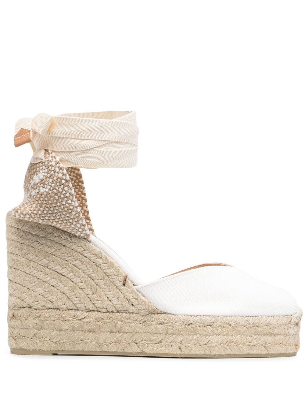 Espadrillas Chiara con zeppa in avorio CASTANER - donna 