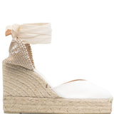 Espadrillas Chiara con zeppa in avorio CASTANER - donna 