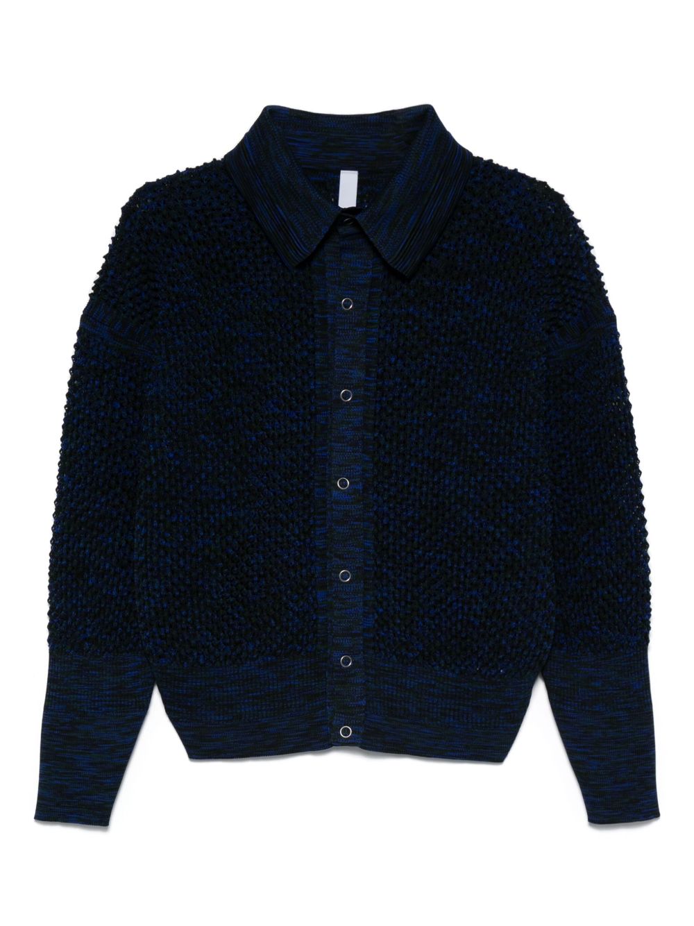 Cardigan Lattice in blu CFCL - uomo 