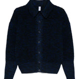 Cardigan Lattice in blu CFCL - uomo 