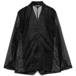 Blazer in chiffon in nero Comme Des Garçons Comme Des Garçons - donna 