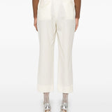 Pantaloni affusolati in bianco Comme Des Garçons - donna 