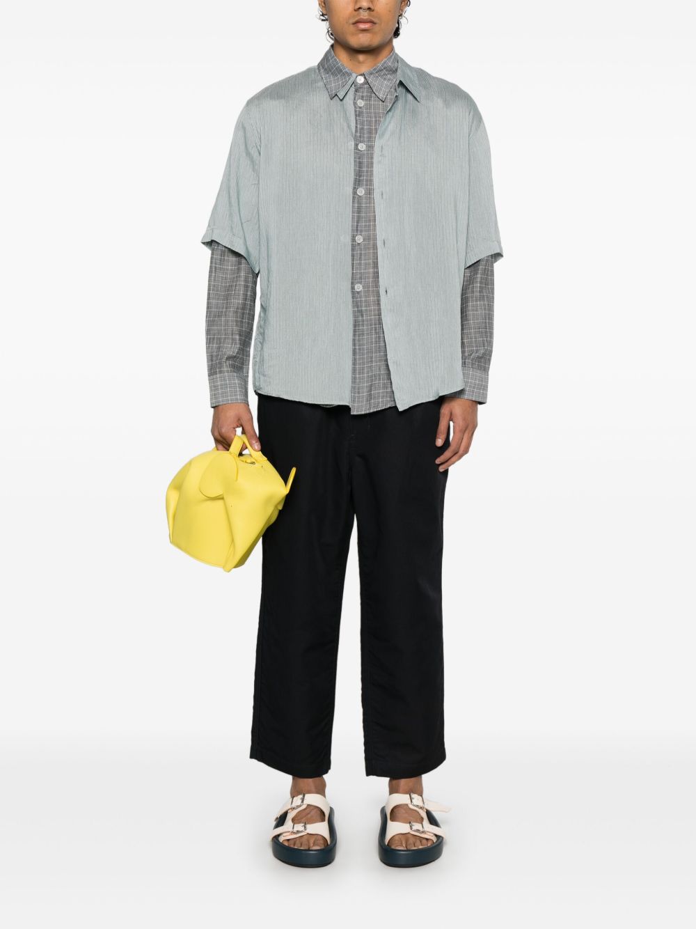 Pantaloni affusolati in blu Comme des Garçons Homme - unisex 