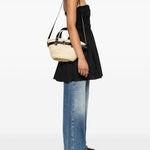 Borsa mini palm in beige Coperni - donna 