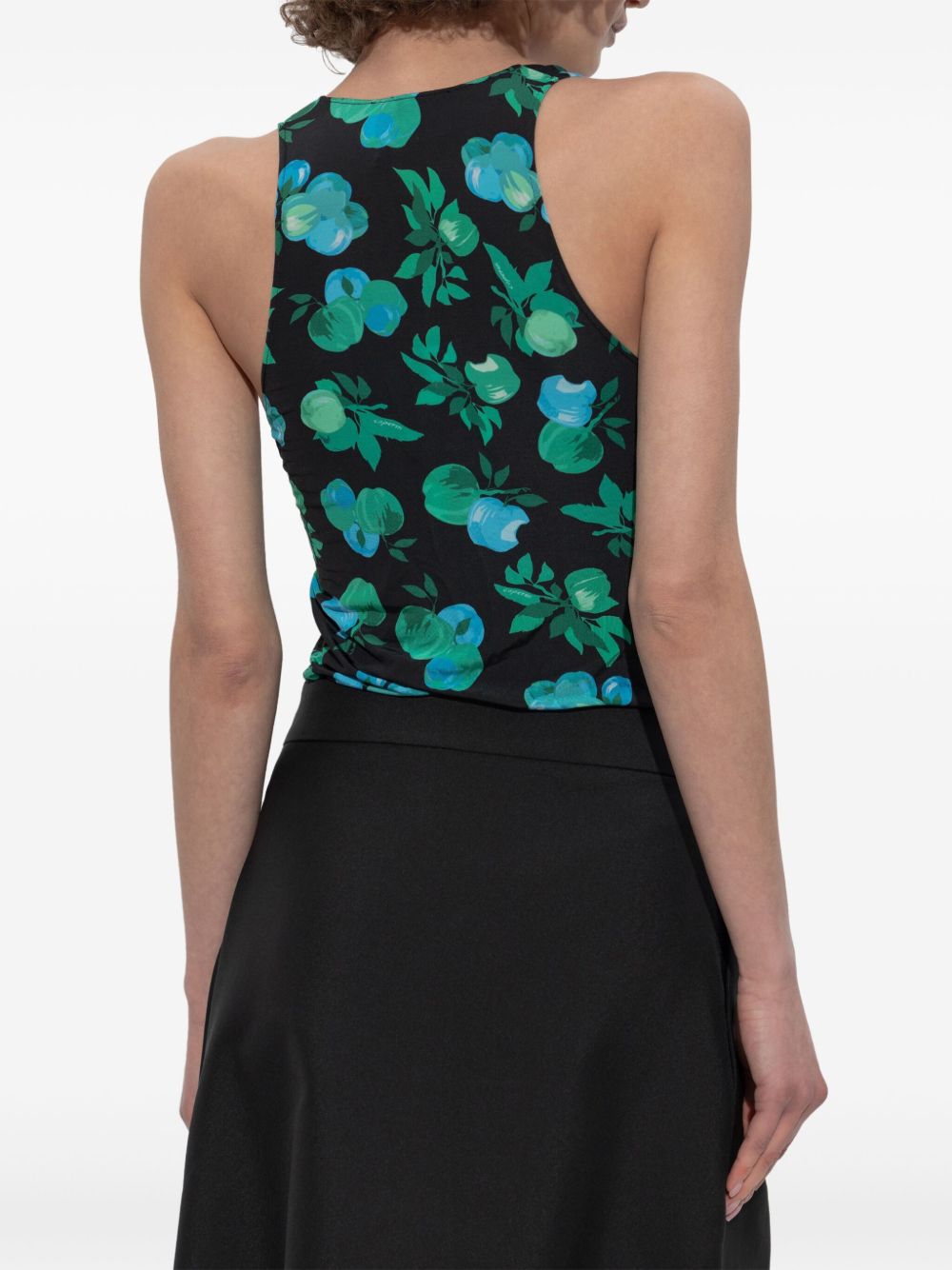 Body a fiori con cut-out multicolore Coperni - donna 