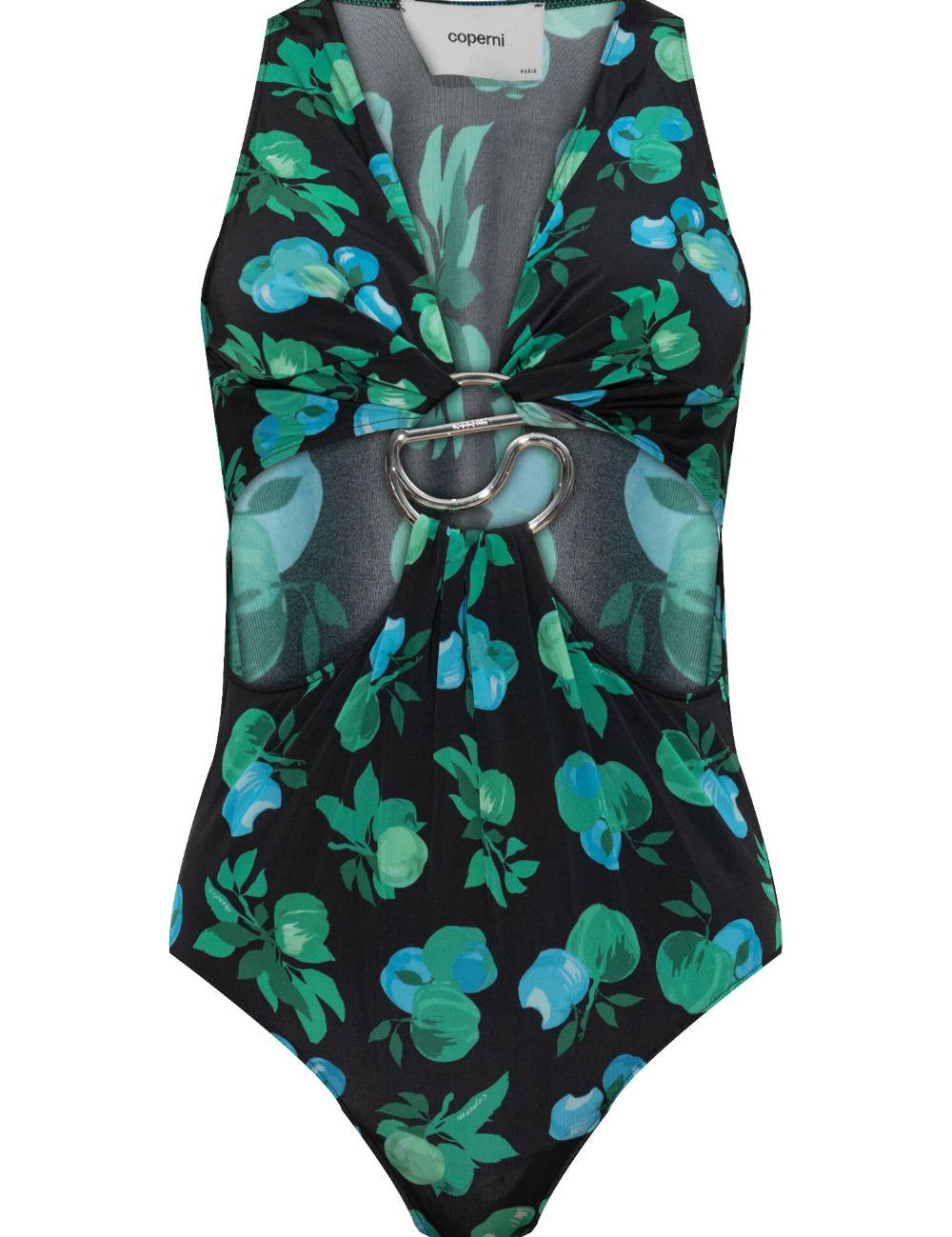 Body a fiori con cut-out multicolore Coperni - donna 