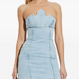 Abito denim in blu Coperni - donna 