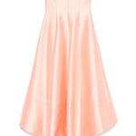 Abito con cristalli mikado in rosa Costarellos - donna 