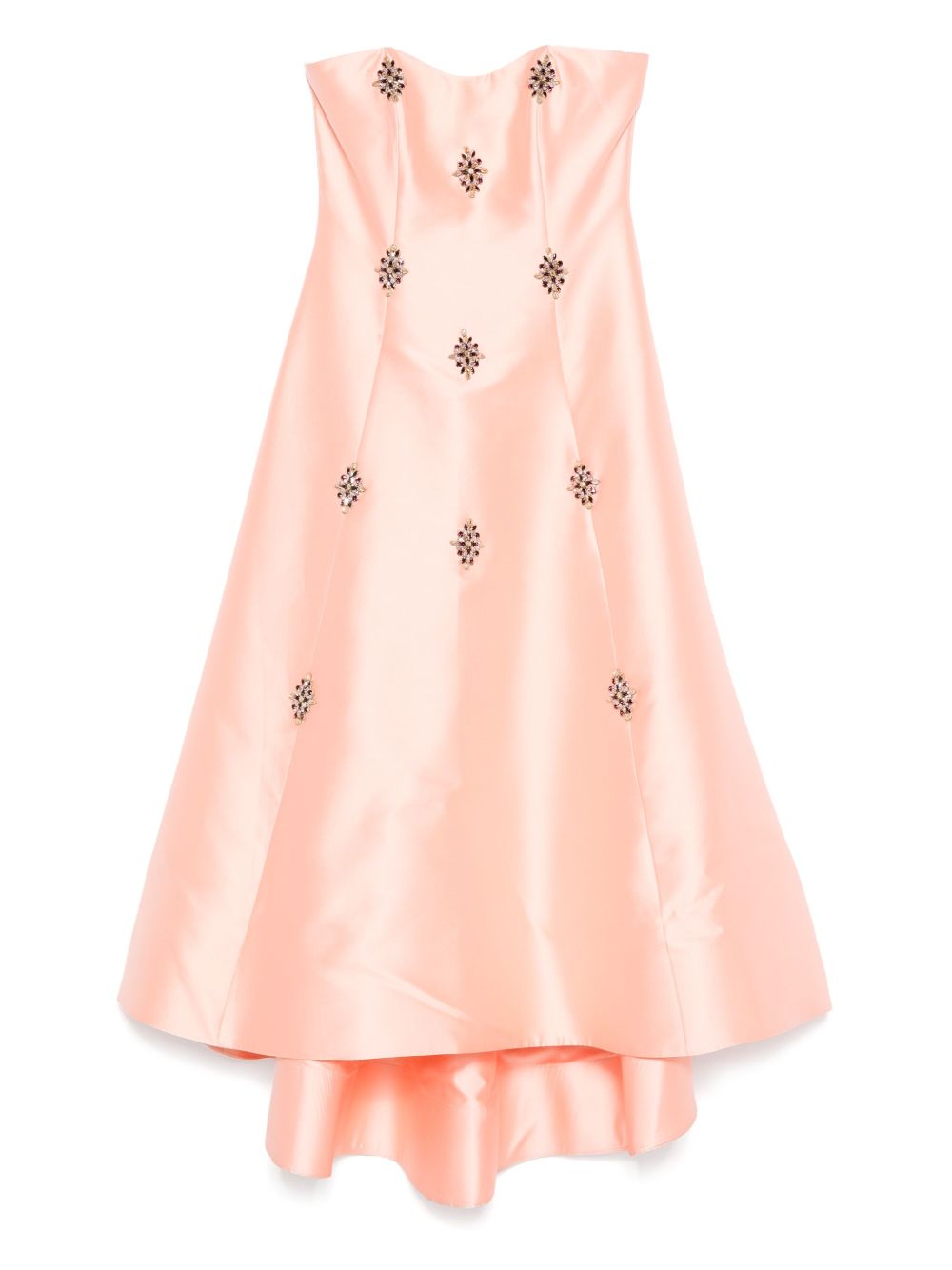Abito con cristalli mikado in rosa Costarellos - donna 