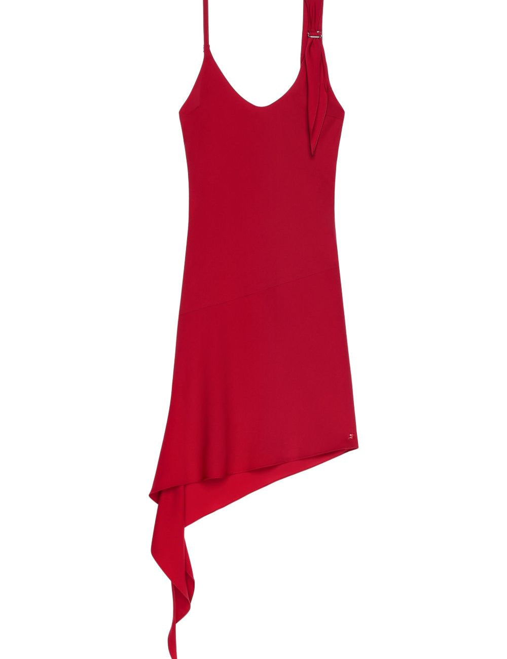 Abito con nodo in rosso Courrèges - donna 