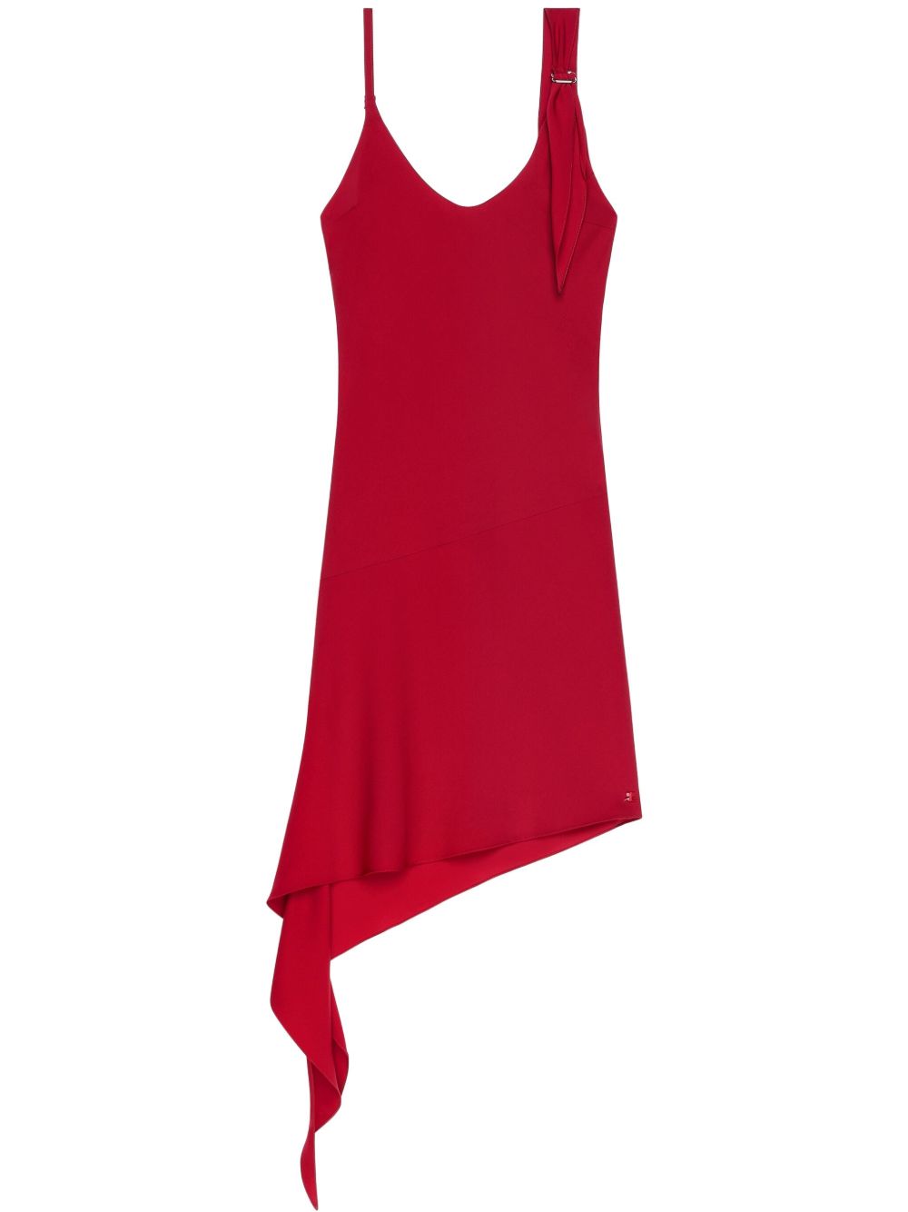 Abito con nodo in rosso Courrèges - donna 